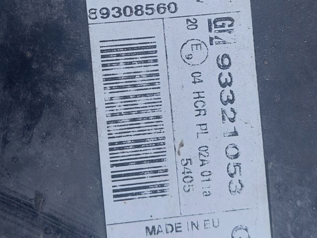 bontott OPEL MERIVA A Jobb Fényszóró