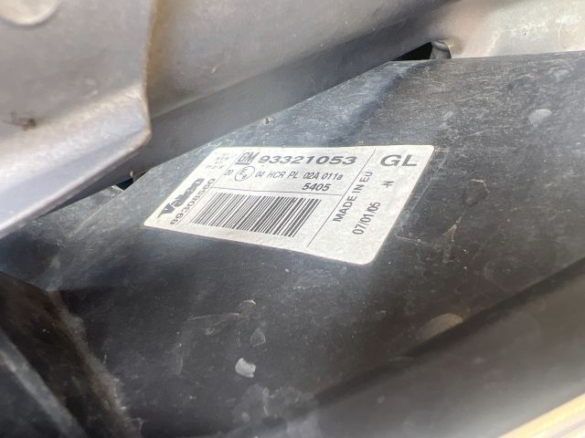 bontott OPEL MERIVA A Jobb Fényszóró