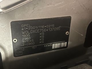 bontott OPEL MERIVA A Jobb hátsó Dobbetét (Kerékjárati, Műanyag)