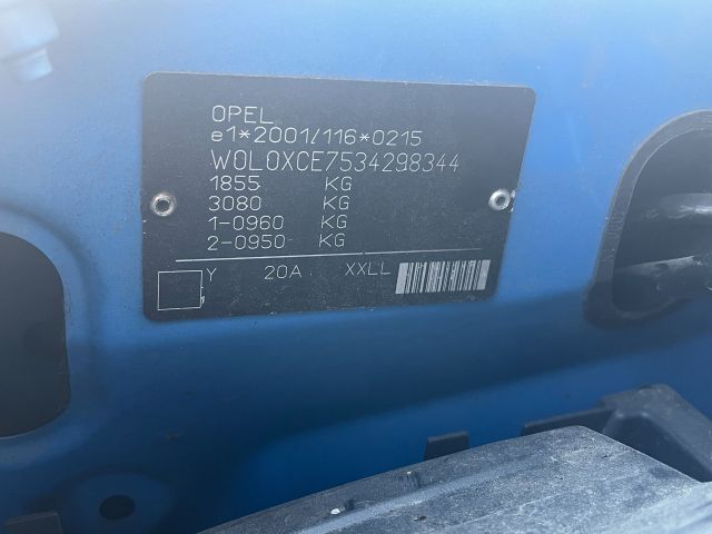 bontott OPEL MERIVA A Jobb hátsó Gumikéder