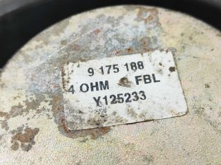 bontott OPEL MERIVA A Jobb hátsó Hangszóró