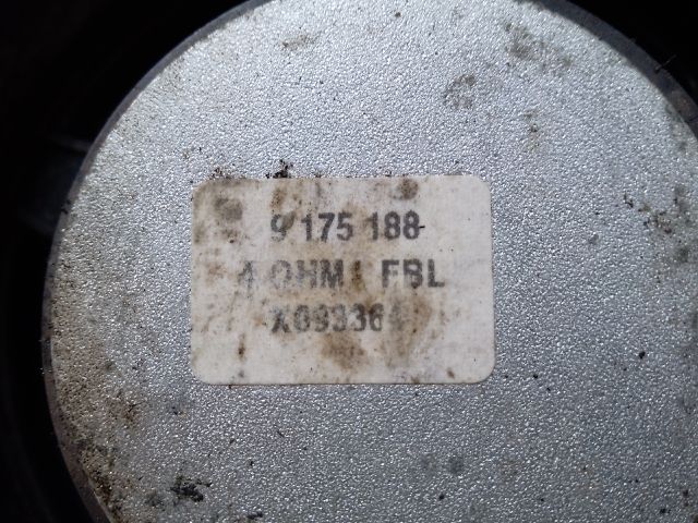 bontott OPEL MERIVA A Jobb hátsó Hangszóró