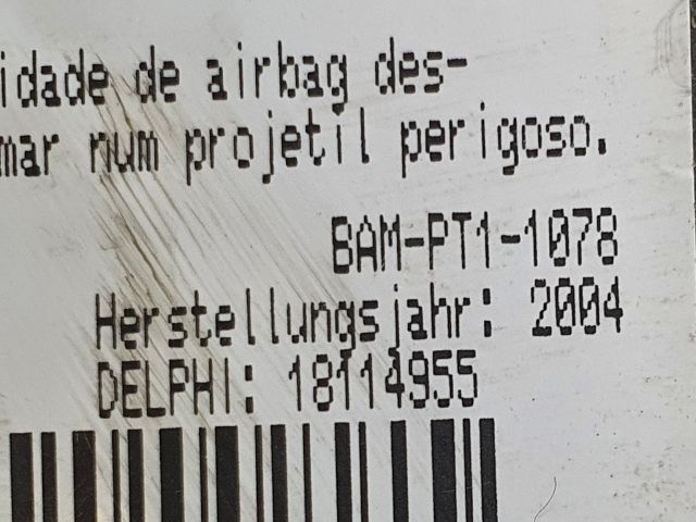 bontott OPEL MERIVA A Kormánylégzsák