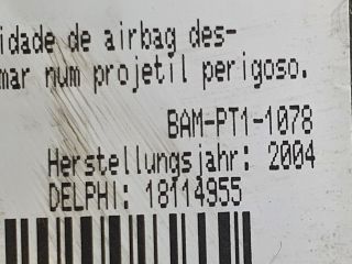 bontott OPEL MERIVA A Kormánylégzsák