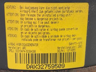 bontott OPEL MERIVA A Kormánylégzsák