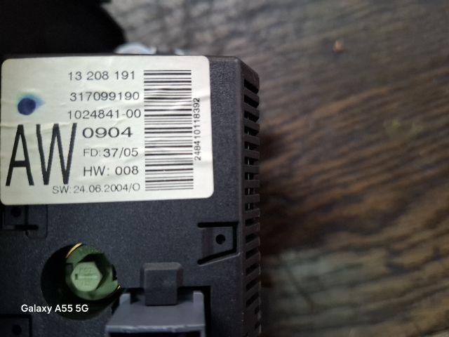 bontott OPEL MERIVA A Multifunkciós Kijelző