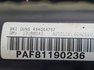 bontott OPEL MERIVA A Utasoldali Légzsák