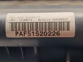 bontott OPEL MERIVA A Utasoldali Légzsák