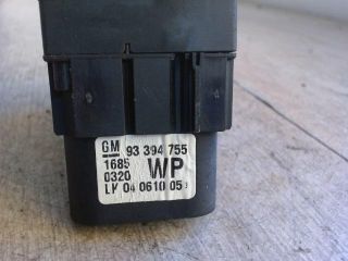 bontott OPEL MERIVA A Világítás Kapcsoló