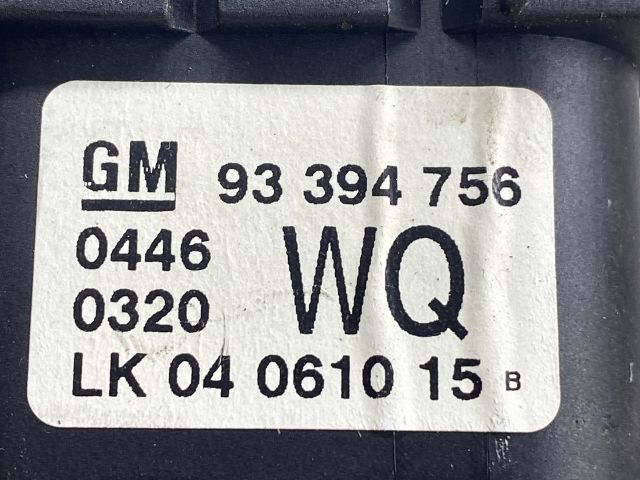 bontott OPEL MERIVA A Világítás Kapcsoló