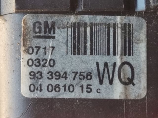 bontott OPEL MERIVA A Világítás Kapcsoló