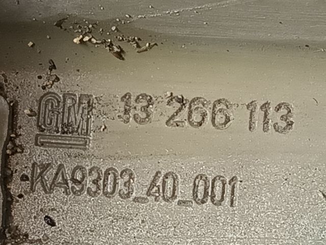 bontott OPEL MERIVA B Homlokfal (Üres lemez)