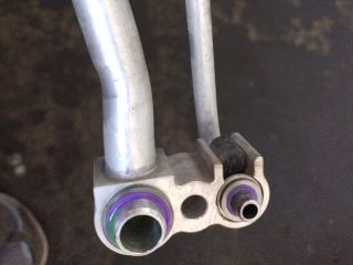 bontott OPEL MERIVA B Klíma Cső