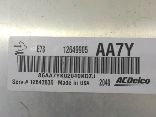 bontott OPEL MERIVA B Motorvezérlő