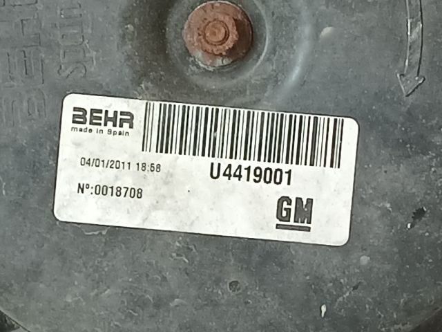 bontott OPEL MERIVA B Hűtőventilátor