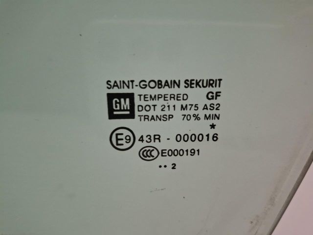 bontott OPEL MERIVA B Bal első Ablak