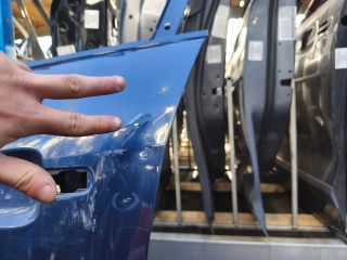 bontott OPEL MERIVA B Bal első Ajtó (Üres lemez)