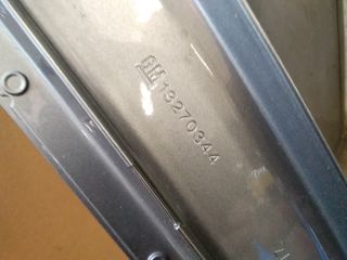 bontott OPEL MERIVA B Bal első Ajtó (Üres lemez)