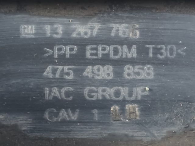 bontott OPEL MERIVA B Bal első Lökhárító Tartó (Műanyag)