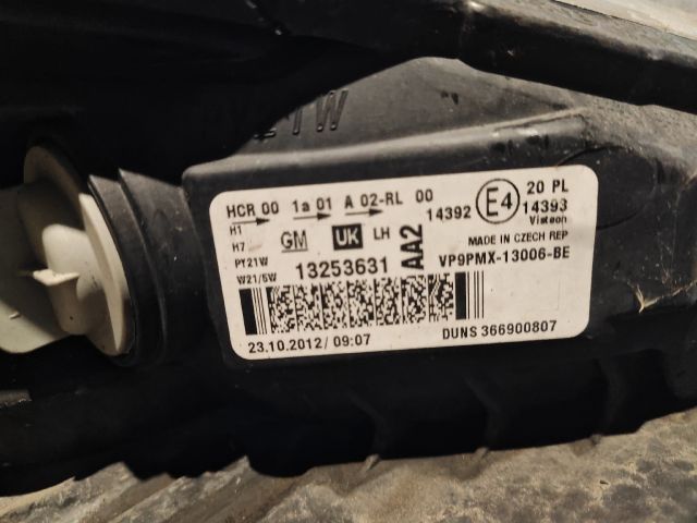 bontott OPEL MERIVA B Bal Fényszóró