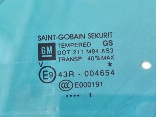 bontott OPEL MERIVA B Bal hátsó Ablak