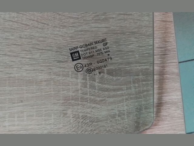 bontott OPEL MERIVA B Bal hátsó Ablak