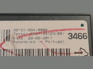 bontott OPEL MERIVA B Fűtés Vezérlő Modul