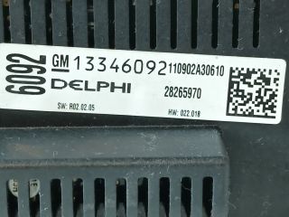 bontott OPEL MERIVA B Fűtéskapcsoló (manuális klímás)