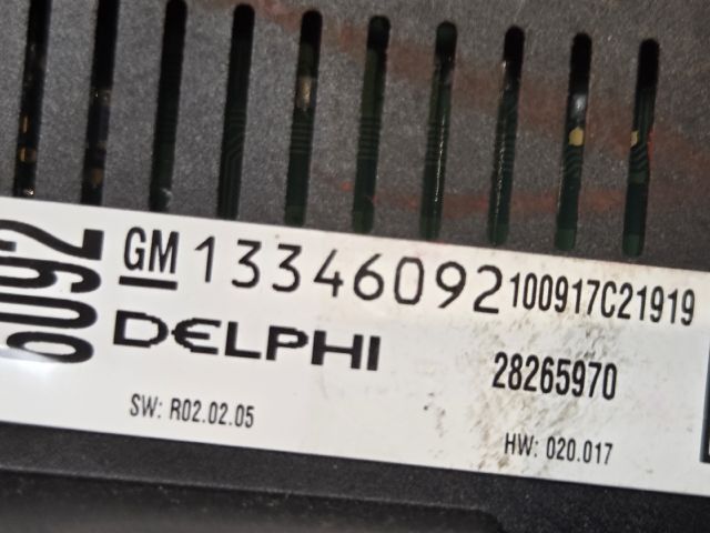 bontott OPEL MERIVA B Fűtéskapcsoló (manuális klímás)