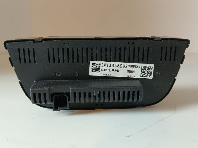 bontott OPEL MERIVA B Fűtéskapcsoló (manuális klímás)