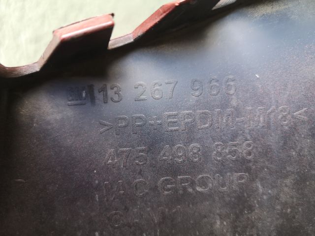 bontott OPEL MERIVA B Hátsó Lökhárító (Részeivel)