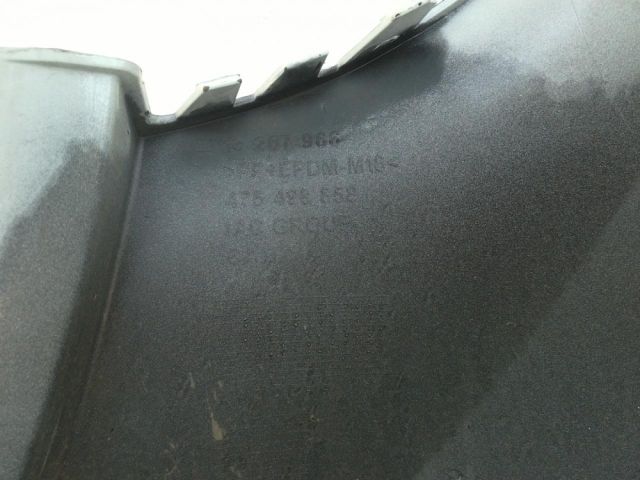 bontott OPEL MERIVA B Hátsó Lökhárító (Üresen)