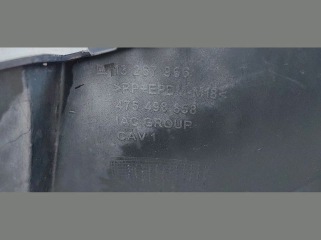 bontott OPEL MERIVA B Hátsó Lökhárító (Üresen)