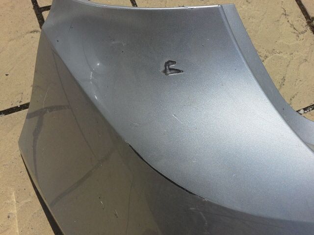 bontott OPEL MERIVA B Hátsó Lökhárító (Üresen)