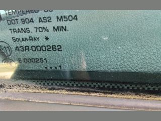 bontott OPEL MERIVA B Jobb első Ablak