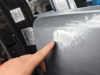 bontott OPEL MERIVA B Jobb első Ajtó (Üres lemez)