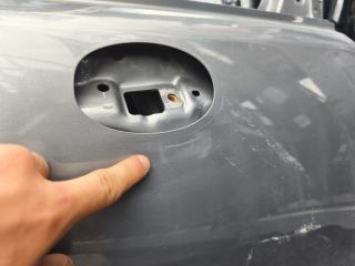 bontott OPEL MERIVA B Jobb első Ajtó (Üres lemez)