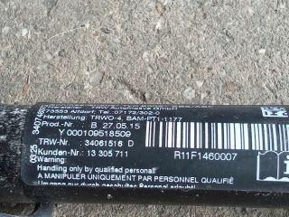 bontott OPEL MERIVA B Jobb első Biztonsági Öv Csat