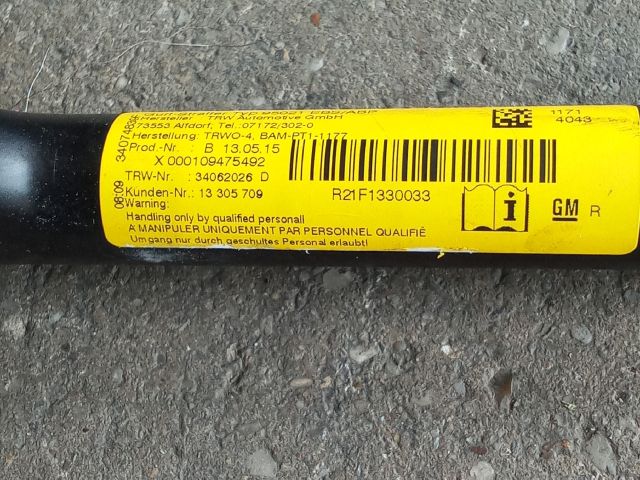 bontott OPEL MERIVA B Jobb első Övfeszítő