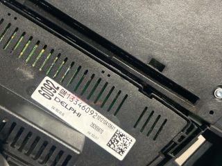 bontott OPEL MERIVA B Középkonzol Vezérlő Panel