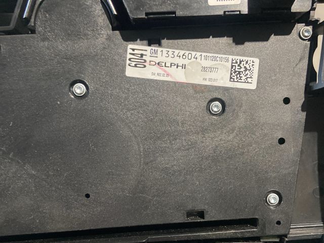 bontott OPEL MERIVA B Középkonzol Vezérlő Panel