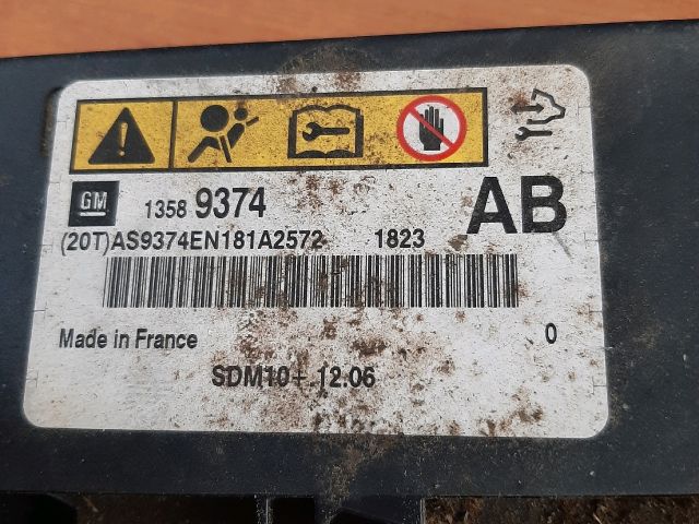 bontott OPEL MERIVA B Légzsák Elektronika