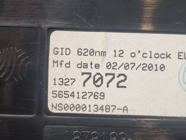 bontott OPEL MERIVA B Multifunkciós Kijelző