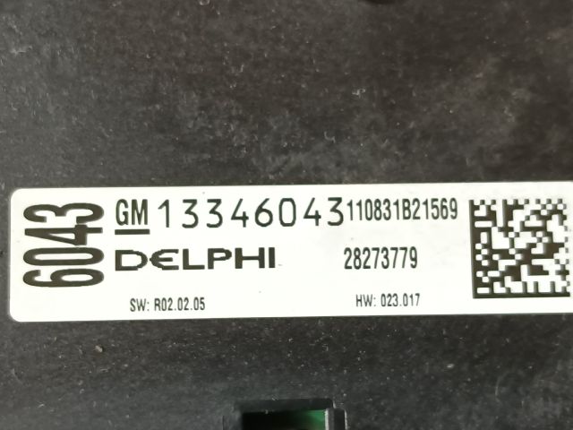 bontott OPEL MERIVA B Rádió / CD Kapcsoló