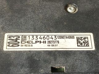 bontott OPEL MERIVA B Rádió / CD Kapcsoló