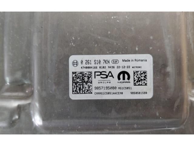 bontott OPEL MOKKA Motorvezérlő