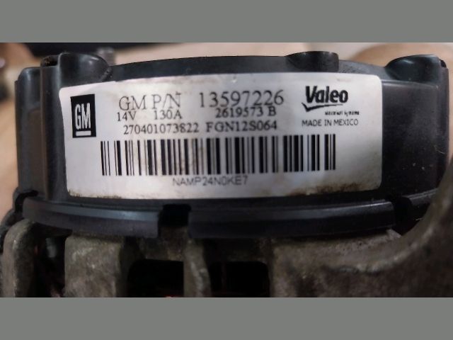 bontott OPEL MOKKA Generátor