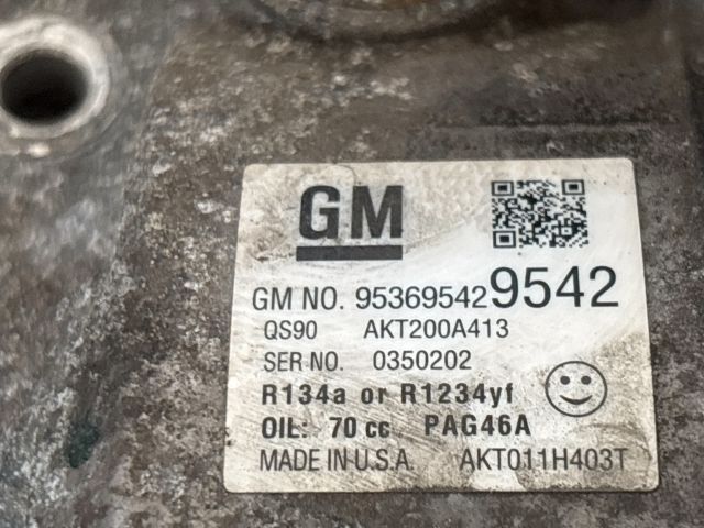 bontott OPEL MOKKA Klímakompresszor