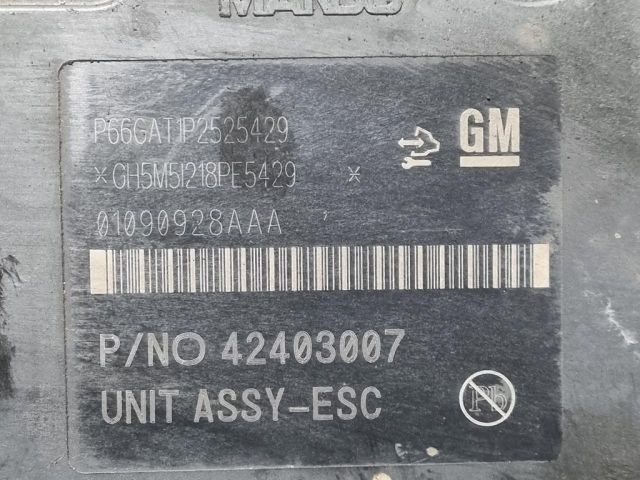 bontott OPEL MOKKA ABS Kocka