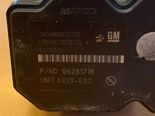 bontott OPEL MOKKA ABS Kocka